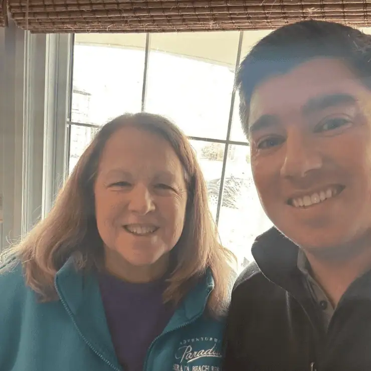 Happy roof repair customer DreamHome Remodeling