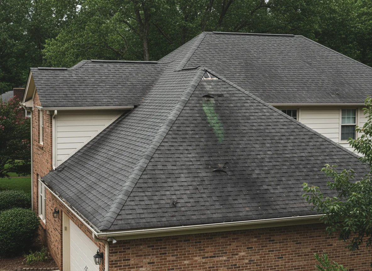 Roof before replacement in Columbia